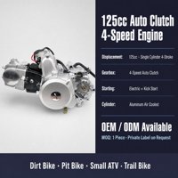 Ensemble Moteur de Moto Monkey 110cc à Embrayage Automatique, 4 Vitesses, Refroidissement par Air, Allumage CDI pour Commandes en Gros