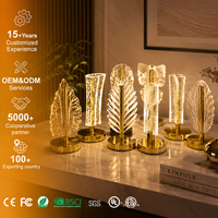 Lampe de table LED sans fil en métal, rechargeable, à commande tactile et à intensité variable, pour la décoration créative de la maison, le café, la chambre, le salon, le restaurant