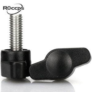 Tornillos de <span class=keywords><strong>mariposa</strong></span> de cabeza de plástico negro - Product Image 5