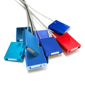 Puerta de contenedor de envío ajustable Cerradura DE SEGURIDAD Sello de <span class=keywords><strong>cable</strong></span> de seguridad Sello de <span class=keywords><strong>cable</strong></span> de metal - Product Image 1