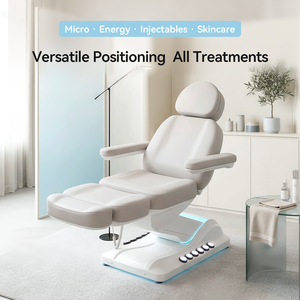YINGPAI Cama Eléctrica Médica <span class=keywords><strong>y</strong></span> Estética <span class=keywords><strong>de</strong></span> 3 Motores, Mesa <span class=keywords><strong>de</strong></span> Tratamiento Facial <span class=keywords><strong>de</strong></span> Lujo, Camilla <span class=keywords><strong>de</strong></span> Masaje para Spa con Control por Pedal - Product Image 3