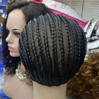 IRUIBEAUTY Bonnets de perruque tressés personnalisés à marque privée, économiques, pour tresses au crochet et tissage de cornrows