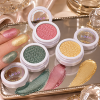 Palette de fards à paupières caméléon imperméable à l'eau, vegan, lumineuse, scintillante, métallique, haute pigmentation, maquillage en poudre, vente en gros, marque privée OEM