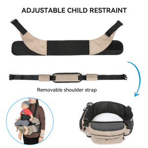 <span class=keywords><strong>Marsupio</strong></span> Porta Bebè Certificato Sicuro per Donne, Zaino Porta Bebè con Estensori per Neonati e Bambini, Borsa Casual - Product Image 4