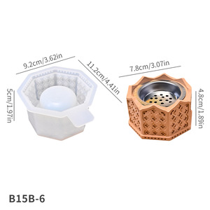 Ả Rập đêm phong cách Silicone khuôn cho <span class=keywords><strong>DIY</strong></span> hương <span class=keywords><strong>Burner</strong></span>, sáp tan ấm hơn, trang trí nội thất, thạch cao đúc - Product Image 6
