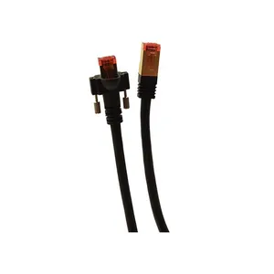 Vision Datum VT-NET-10LK (CAB) cabo de dados RJ45 com haste de travamento 10M GigE, cabo de alta flexibilidade para câmera, de boa qualidade