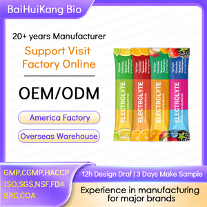 Oem/ODM nhãn hiệu riêng điện giải loạt các gói hydrat hóa chất điện giải uống hỗn hợp bột - Product Image 2