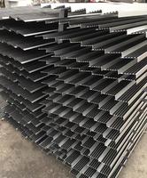 Contrôle de qualité strict, nez de marche antidérapant, garniture de marche en aluminium anodisé avec insert en ruban de carbure, indice de glissement le plus élevé