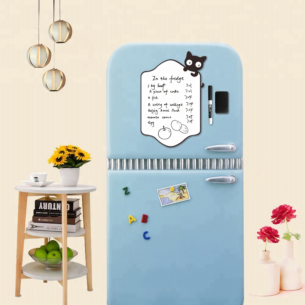 Нет минимального заказа для индивидуального дизайна, магнитная сухая стираемая магнитная доска для записей, маленькая доска для записей, белая доска, лист для холодильника