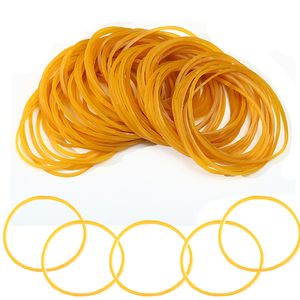 Tùy chỉnh các loại công nghiệp rubberbands đàn hồi tự nhiên trong suốt màu vàng ban nhạc cao su cho buộc tiền túi nhựa - Product Image 4