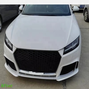 Grille de pare-chocs avant pour <span class=keywords><strong>Audi</strong></span> TTRS, pour <span class=keywords><strong>TT</strong></span> 8S 2015-2018 <span class=keywords><strong>MK3</strong></span>, grille de radiateur en ABS - Product Image 4