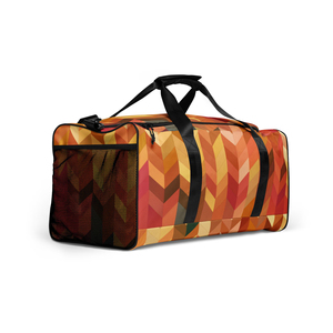 Bolsa de Viaje Deportiva Unisex con Diseño Triangular Colorido OEM, Bolsa de Fin de Semana con Asas Reforzadas - Product Image 2