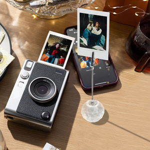Caiul thiết kế ngay lập tức máy ảnh rõ ràng tinh thể hiển thị giá khung ảnh với clip cho Fujiflim Instax phim - Product Image 2