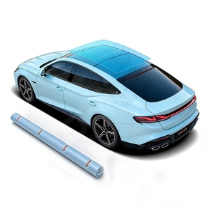 Film <span class=keywords><strong>de</strong></span> protection solaire pour toit ouvrant <span class=keywords><strong>de</strong></span> couleur bleu clair, film anti-UV en TPU, rejet <span class=keywords><strong>de</strong></span> chaleur à 99%, film panoramique pour toit <span class=keywords><strong>de</strong></span> <span class=keywords><strong>voiture</strong></span> - Product Image 1