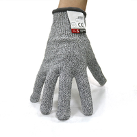 Gants de sécurité avec doublure HPPE 13g, équipement de protection individuelle, gants de sécurité industriels résistants aux coupures, gants de travail anti-coupures