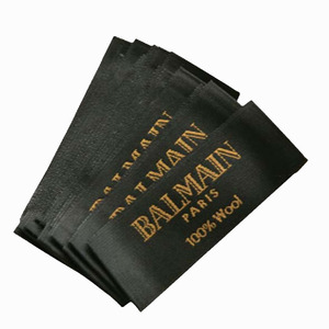 Tùy Chỉnh Tư Nhân Mật Độ Cao Damask Sang Trọng Ribbon Polyester 3D In Nhãn Cho Vải May Tóc Phần Mở Rộng Tóc Giả Dệt Nhãn - Product Image 2