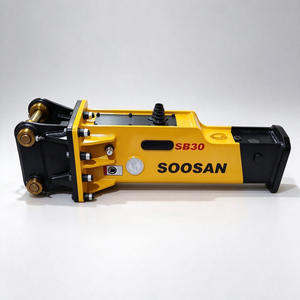 Martillo Hidráulico Tipo Caja SB30 con Motor Silencioso para Miniexcavadora de 2-4.5 Toneladas - Product Image 1