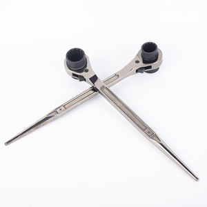 Ratchet Wrench Metric Single End Hex High Carbon Steel Industrial Grade Two Way Quick Release Frame - Product Image 2