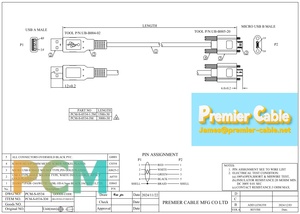 Câble USB <span class=keywords><strong>2.0</strong></span> industriel Type-A vers Micro B à visser, blindé, plaqué or, anti-vibration pour caméra de vision industrielle et automatisation - Product Image 6