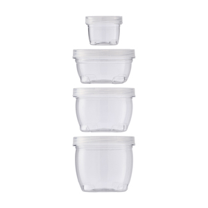 Bocaux de rangement empilables en plastique de qualité alimentaire sans BPA, couvercles hermétiques, options multi-tailles, cuisines domestiques et commerciales, commandes en gros 2026 - Product Image 6