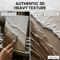 Peinture à l'huile abstraite 3D moderne peinte à la main, texture blanche, sur toile, œuvre d'art murale, décoration de salon, décoration intérieure, à suspendre, en métal
