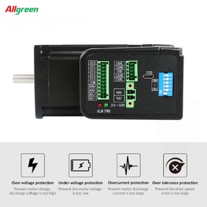 Motor paso a paso integrado Nema24 de 2 fases, 36V 4A 3/3.5/4N.m, con controlador de bucle abierto para hogar inteligente - Product Image 3