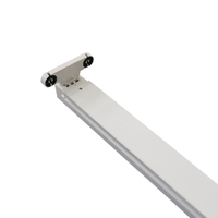 Vente chaude T8 Linéaire LED Luminaire 2ft 3ft 4ft avec Simple Double Support De Lampe Vide Batten Verre Tube Support Qualité Lampe Bases