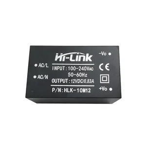 HLK-10M03 10M05 10M09 10M12 10M15 10M24 AC doğru akım anahtarı güç kaynağı modülü üreticisi 110V 220V için 3.3V 5V 9V 12V 15V 24V 10W