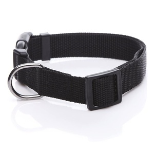Clásico sólido Color Collar de perro ajustable correas de Nylon básico Collari puedo Collar <span class=keywords><strong>Mascota</strong></span> - Product Image 3