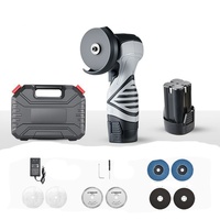 Mini-meuleuse d'angle sans fil 12V à batterie lithium, sans balais, pour usage industriel et bricolage, chanfreinage de carreaux à 45 degrés, polissage et nettoyage des fentes