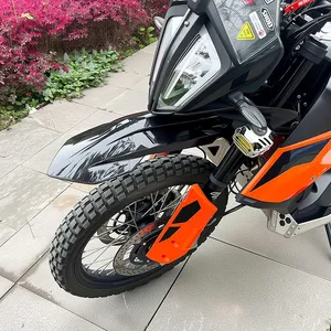 2019-2024 <span class=keywords><strong>KTM790</strong></span> ADV Motocicletas Sistema de carrocería Accesorio Guardabarros alto Guardabarros delantero Cubierta contra salpicaduras Protector Motocicletas de aventura - Product Image 6