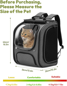 Sac à dos bulle spacieux pour chien et chat - Product Image 3