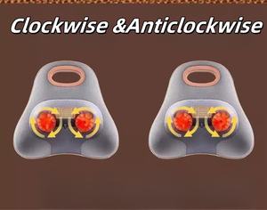 Masseur corporel vibrant Shiatsu avec chaleur, vente en gros d'usine 2025, vente chaude sur <span class=keywords><strong>Amazon</strong></span> et Ebay, <span class=keywords><strong>coussin</strong></span> de massage du dos - Product Image 5