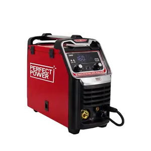 Perfect Power MIG-160I Multi-function welding MIG/MAG MMA and FLUX CORED Wire welding 1ph 220v 160A Effective spatter control