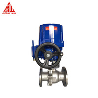 Vanne à boisseau sphérique GS Q741F en acier au carbone 8 pouces DN200 PN16 à bride pour applications hydrauliques