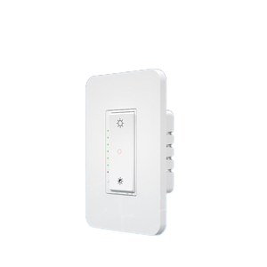 Interrupteur tactile à intensité variable 2 voies standard US 110V/240V, indice de protection IP27, unipolaire/bipolaire 10A, en polycarbonate pour éclairage dimmable - Product Image 1