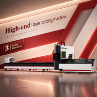 Machine de découpe laser à fibre pour tôles, tubes et tuyaux métalliques, haute puissance, personnalisable, 1 kW, 2 kW, 3 kW