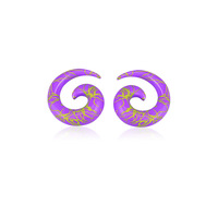 Tapers d'oreille en acrylique style punk en spirale pour l'élargissement des oreilles, bijoux corporels, dilatateurs d'oreille type escargot, tunnels et calibres d'oreille 1.6mm-20mm, piercing d'oreille