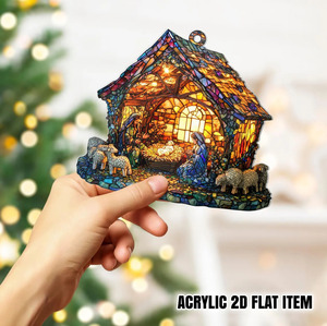 Hecho a mano Esty Artist's Best-Loved Acrylic Suncatcher Prism Vidriera colgante para habitación - Product Image 6