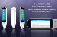 3.46 polegada 4g wifi duas maneiras instantânea varredura tradução multilingue tempo real aparelho de linguagem inteligente
