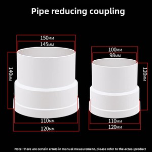 Anneau réducteur en aluminium pour hotte aspirante, pour tuyau d'évacuation <span class=keywords><strong>de</strong></span> fumée, tête <span class=keywords><strong>de</strong></span> conversion <span class=keywords><strong>de</strong></span> cheminée <span class=keywords><strong>de</strong></span> cuisine, joint réducteur avec valve anti-retour - Product Image 3