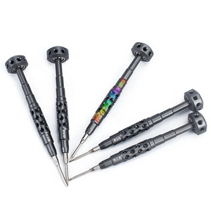 Juego de Destornilladores de Aluminio con Diseño de Panal de Abeja 2D IPARTS, Herramientas de Reparación de Teléfonos <span class=keywords><strong>Celulares</strong></span> Android con Dientes Antideslizantes y Fuerte Adsorción Magnética - Product Image 3