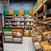 ONI Étagère personnalisée pour magasin d'alimentation de détail Présentoir pour petites marchandises Boîte de rangement pour fruits secs et noix pour supermarché