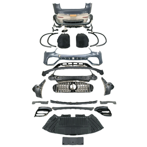 Kit de Carrocería GLC X253 para Mercedes Benz GLC-CLASS SUV <span class=keywords><strong>2020</strong></span>+, Parachoques Delantero y Trasero, Pasos de Rueda, Parrilla Delantera GLC63 AMG - Product Image 1