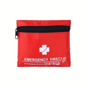 Trousse de premiers secours compacte, équipement de survie en plein air, sac médical portable, kit d'urgence pour le camping et la randonnée, personnalisable - Product Image 1