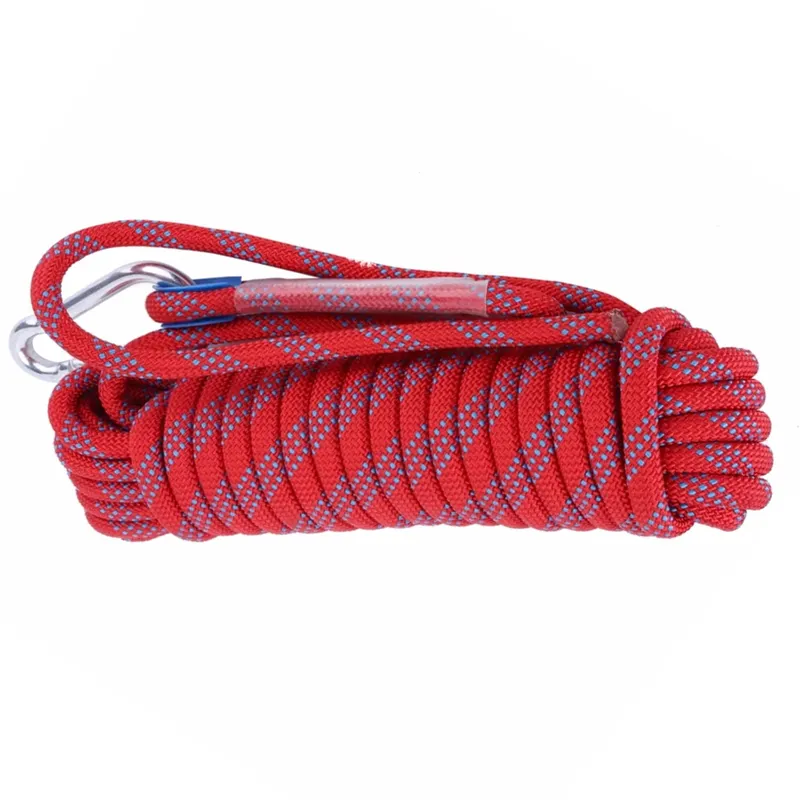 EXTRA fuerte trenzado cuerda de escalada 5-6mm de color personalizado para camping y senderismo