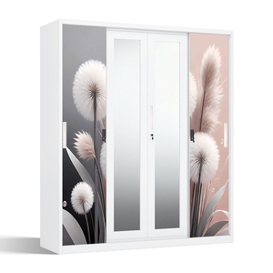 Armario Metálico Impreso con Puertas Corredizas de 1600 mm - Product Image 1
