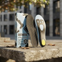Semelles orthopédiques pour chaussures, soutien de la voûte plantaire, gel TPR PU, semelles orthopédiques personnalisées pour le sport, semelles confortables