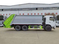 Camion compacteur de déchets Euro 6 6x4 22CBM, véhicule de collecte des déchets à chargement arrière automatique pour transfert municipal