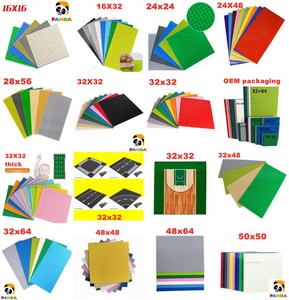 1000gbag 판다토이 블록 벽돌 부품 NO.15533 DIY 장난감 1000 + 금형 24 + 색상 스톡 수 OEM 색상 + 패턴 1x4 1*4 - Product Image 5